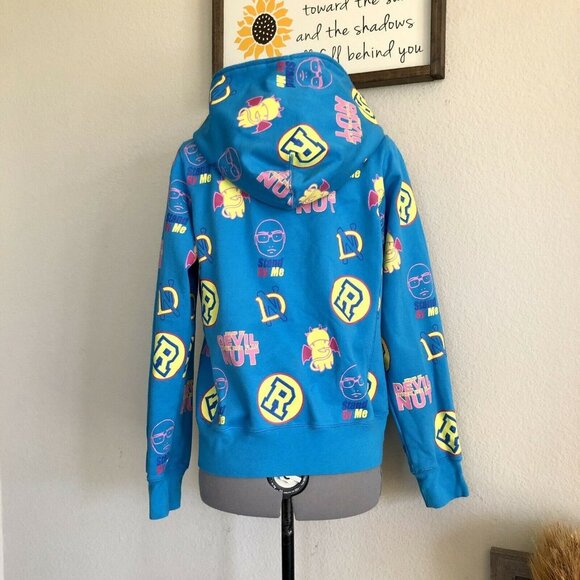 DEVIL NUT Under the Red Flag Hoodie Zip Sweater - Picture 4 of 12